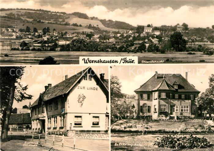 Wernshausen Gesamtansicht Gasthaus Zur Linde Erholungsheim
