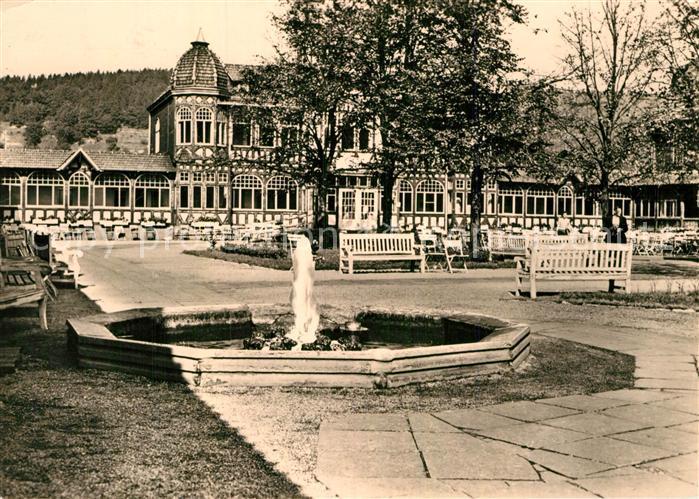 Bad Salzungen Gradierwerk Brunnen