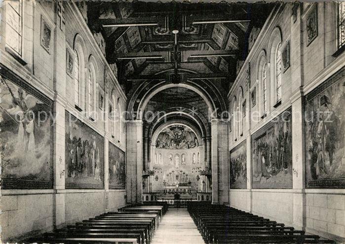 Domremy-la-Pucelle Vosges Interieur de la Basilique Sainte Jeanne d Arc au Bois