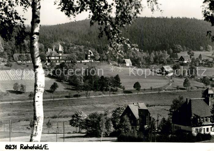 Rehefeld-Zaunhaus Panorama Handabzug