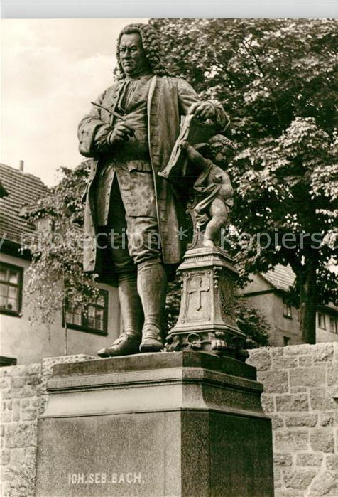 Eisenach Thueringen Bachdenkmal Statue