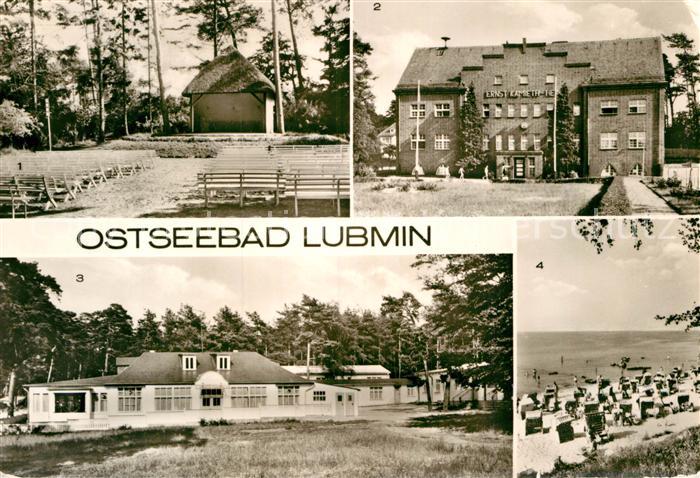Lubmin Ostseebad Musikpavillon Ernst Kamieth Heim Ferienheim der Handwerker des