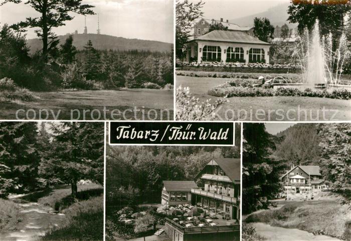 Tabarz Landschaftspanorama Inselsberg Theo Neubauer Park Lauchagrund Schweizerha