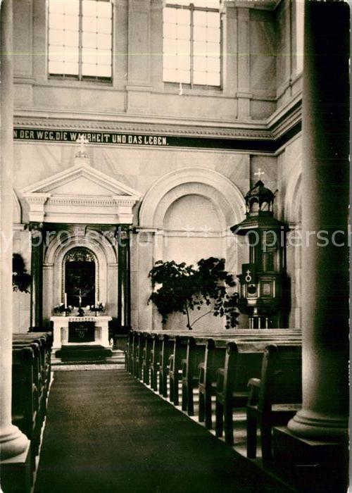 Putbus Ruegen Evangelische Christus Kirche Innenansicht