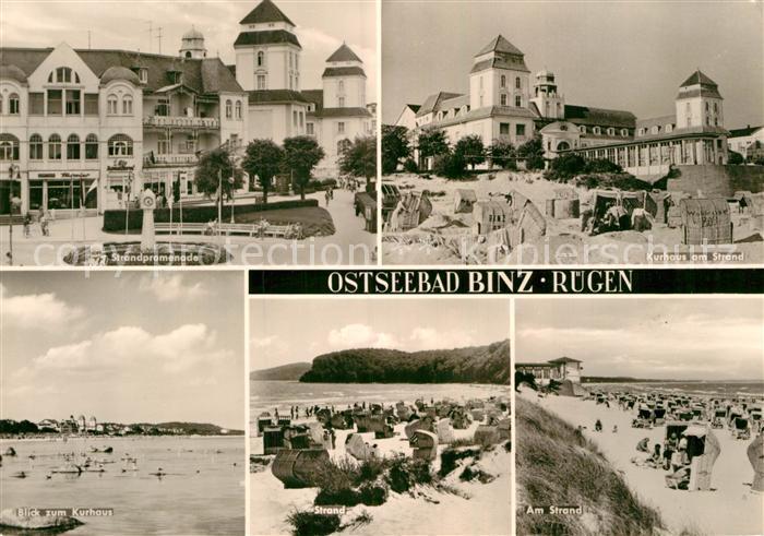 Binz Ruegen Strandpromenade Kurhaus am Strand
