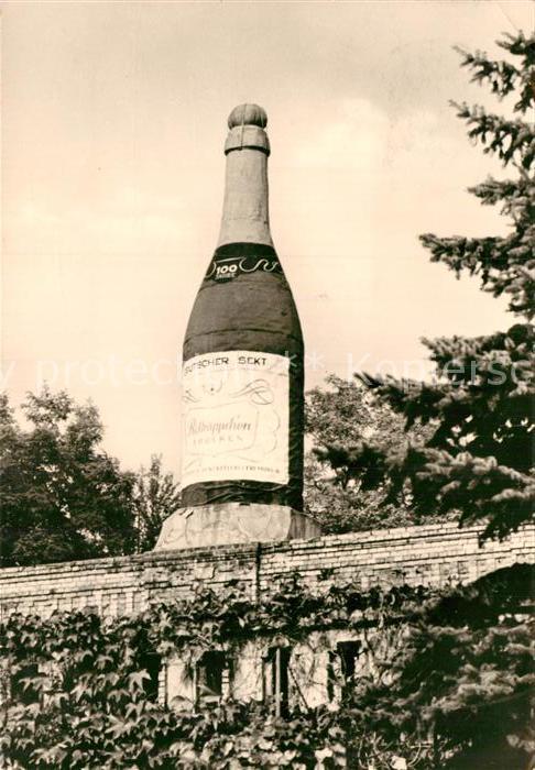 Freyburg Unstrut Rotkaeppchen Sektkellerei Sektflasche