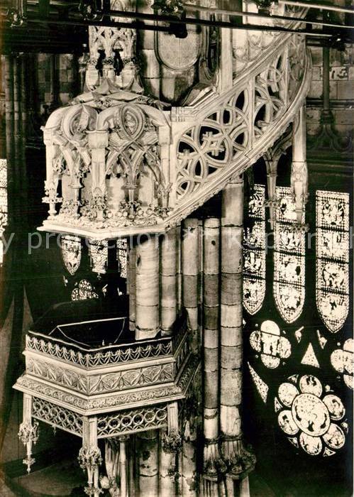 Freiburg Breisgau Kanzel im Muenster