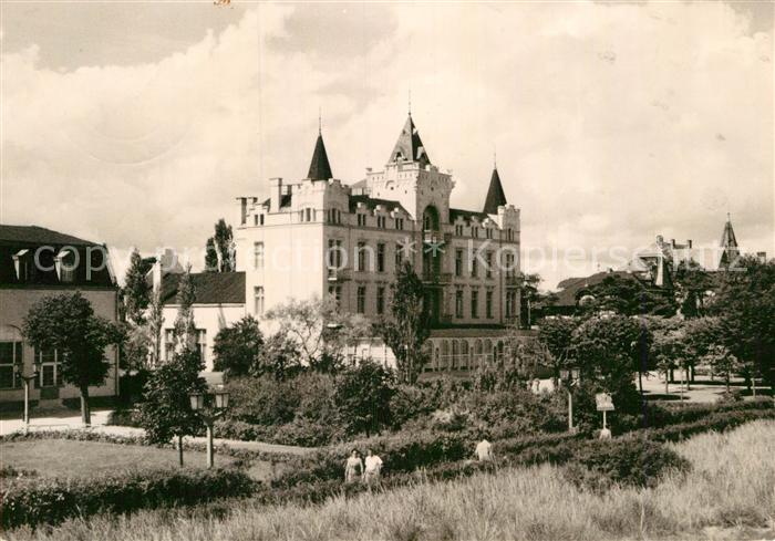 Zinnowitz Ostseebad IG Wismut Erholungsheim Klement Gottwald