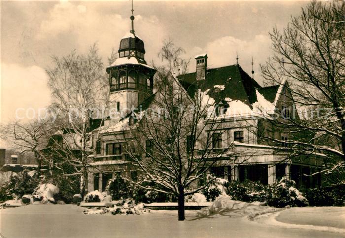 Wernigerode Harz FDGB Erholungsheim Georgij Dimitroff im Winter