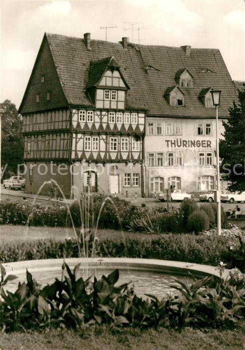 Bad Frankenhausen Anger Apotheke Brunnen