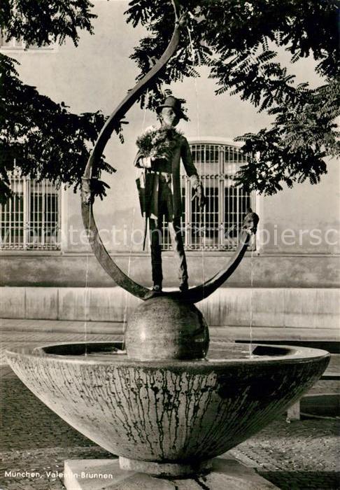 Muenchen Bayern Valentinbrunnen