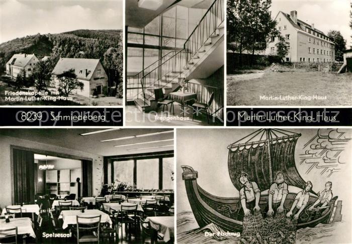 Schmiedeberg  Dippoldiswalde Friedenskapelle Martin Luther King Haus Treppenhaus