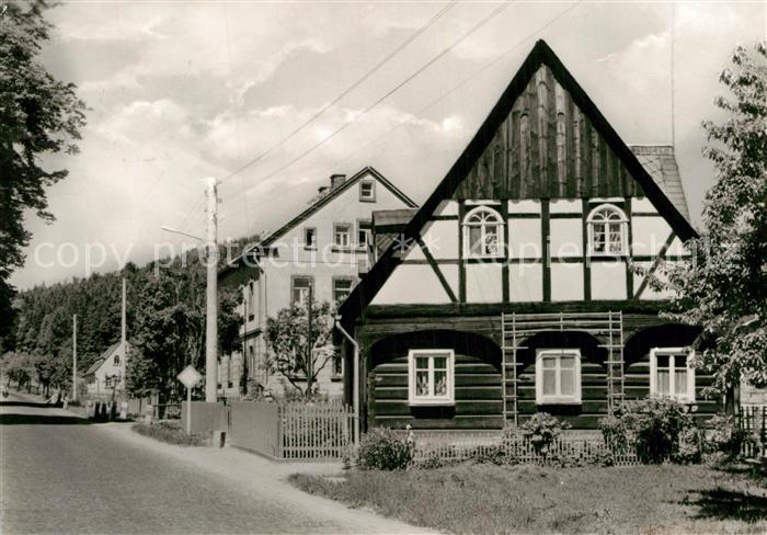 Wehrsdorf Sachsen Haeuserpartie