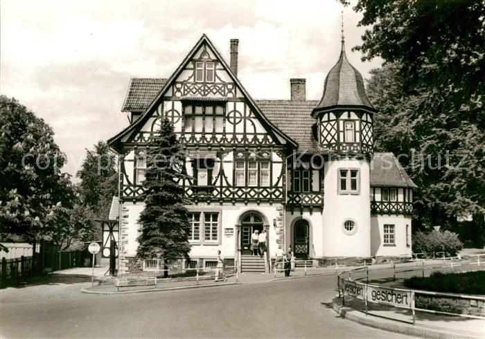 Bad Liebenstein Postamt Fachwerkhaus