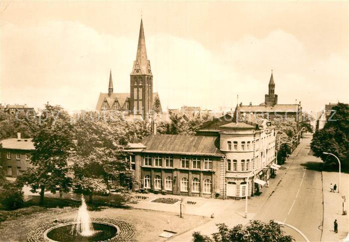 Bitterfeld Sachsen-Anhalt HO Hotel Central Walter Rathenau Strasse