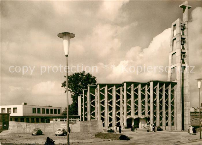 BERLIN  CITY Kath Kirche St Ansgar Hansaviertel