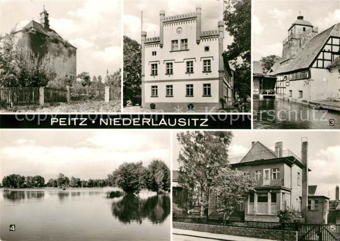 Peitz Festungsturm Rathaus Hammerwerk Teiche Ambulatorium