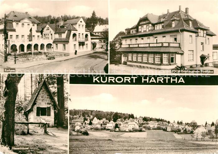 Hartha Tharandt Kurhaus FDGB Erholungsheim Forsthaus Hexenhaeusel