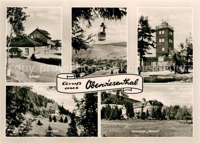 Oberwiesenthal Erzgebirge Bahnhof Bergbahn Wetterwarte Ferienheim Aktivist Bergh