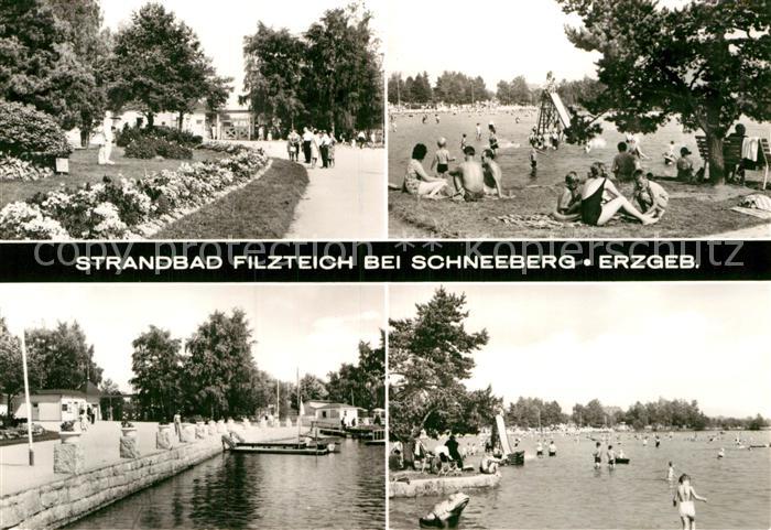 Schneeberg Erzgebirge Strandbad Filzteich