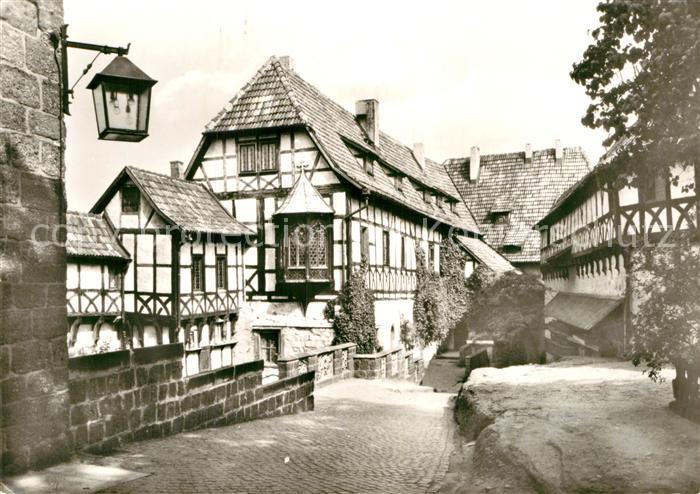 Eisenach Thueringen Wartburg Erster Burghof mit Vogtei