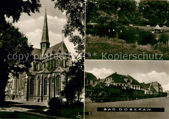 Bad Doberan Klosterkirche Sebastian Bach Garten Schwanenteich Baederbahn Dampflo