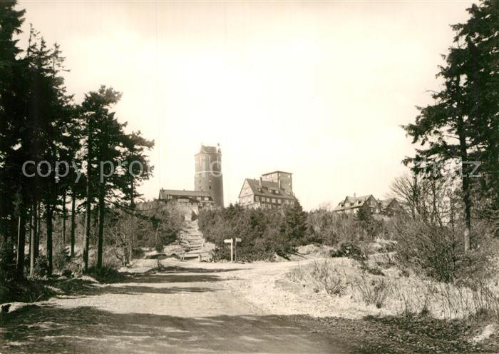 Grosser Inselsberg Berghotel Gaststaette Aussichtsturm