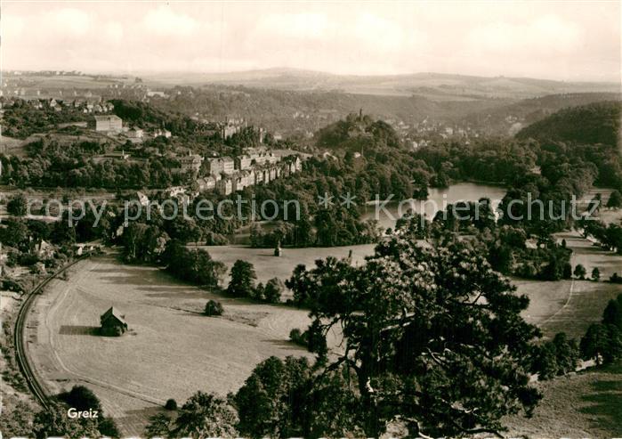 Greiz Thueringen Panorama
