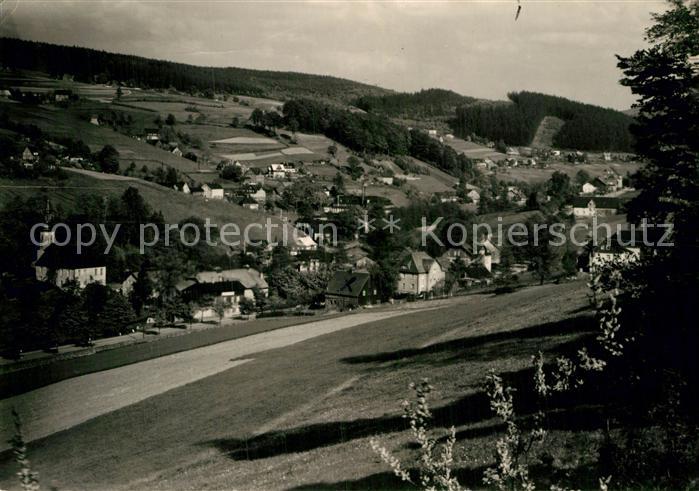 Rittersgruen Panorama Handabzug