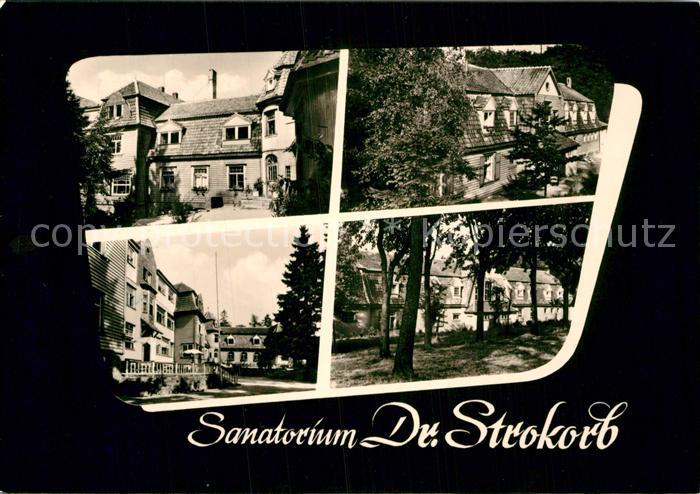 Friedrichsbrunn Harz Sanatorium Dr Strokorb