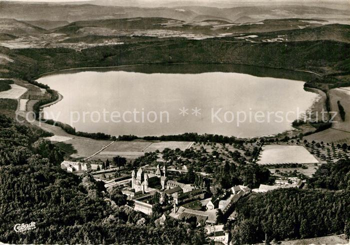 Glees Abtei Maria Laach Fliegeraufnahme