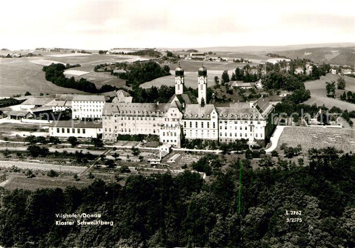 Vilshofen Donau Kloster Schweiklberg Fliegeraufnahme