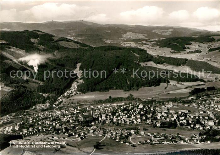 Neustadt Schwarzwald Fliegeraufnahme Hochfirst Feldberg
