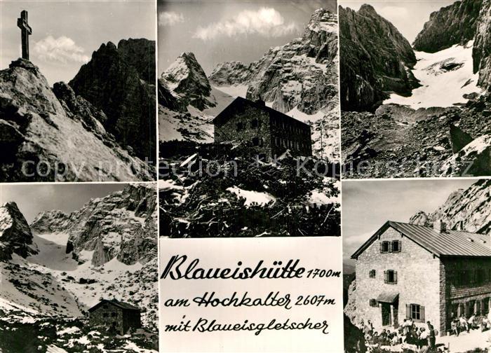 Blaueishuette Berchtesgaden Blaueisgletscher