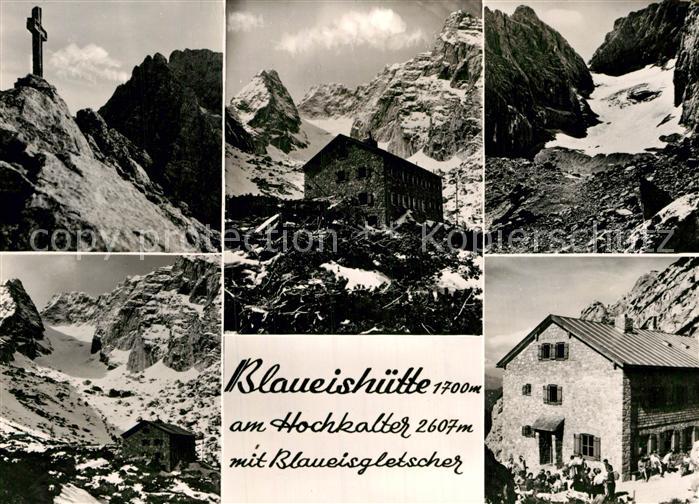 Blaueishuette Berchtesgaden Blaueisgletscher