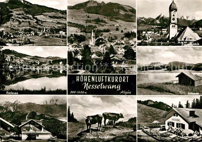 Nesselwang Zugspitzblick Enzianstueble Alpspitze