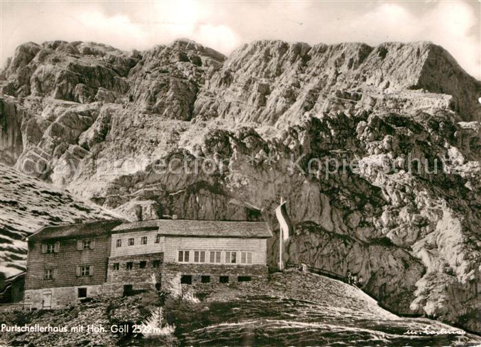 Purtschellerhaus Hoher Goell Hoh. Goell