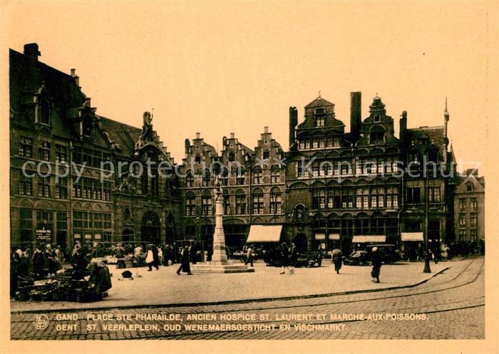 Gand Belgien Place Ste Pharailde Ancien Hospice St. Laurent