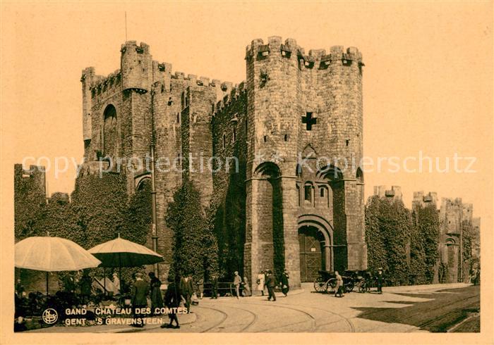 Gent Gand Flandre Chateau des Comtes