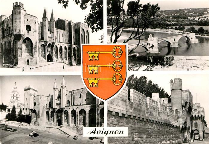 Avignon Vaucluse Palais des Papes Pont St-Benezet