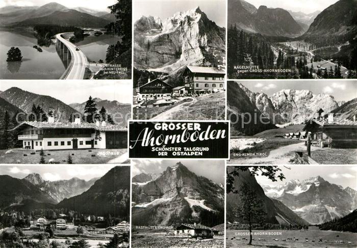 Ahornboden Magelhuette Eng-Almen Rasthuette