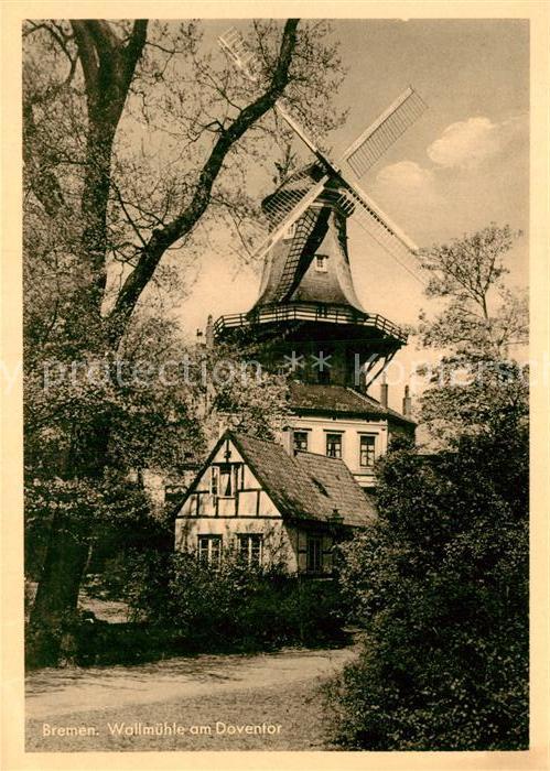 BREMEN  CITY Wallmuehle am Doventor