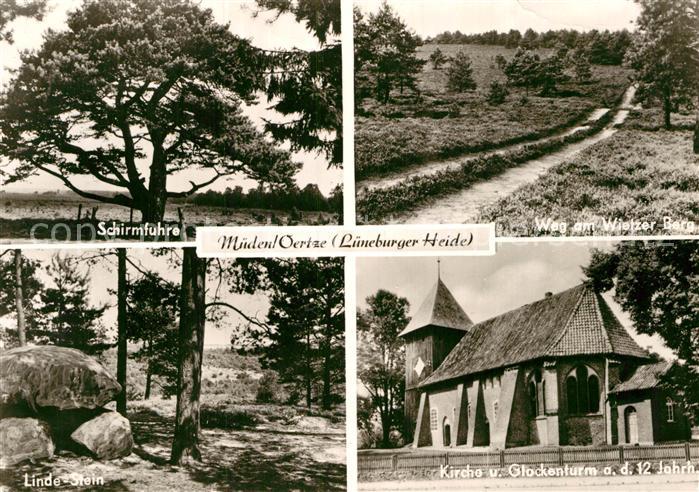 Mueden oertze Schirmfuhre Kirche Glockenturm