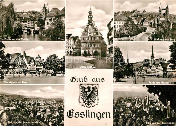 Esslingen Neckar Altes Rathaus Marktplatz Burg