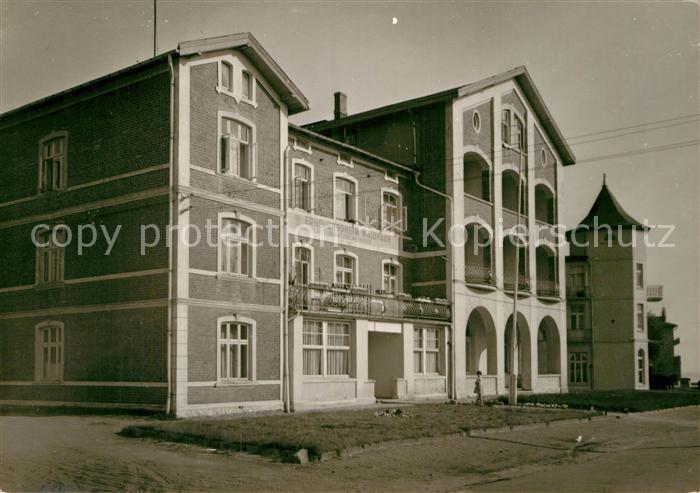 Kuehlungsborn Ostseebad Erholungsheim Waldhaus