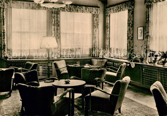 Ilsenburg Harz Erholungsheim Martin Andersen-Nexoe Klubraum