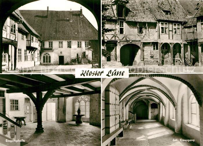 Lueneburg Kloster Luene Torhaus Kreuzgang Innenhof