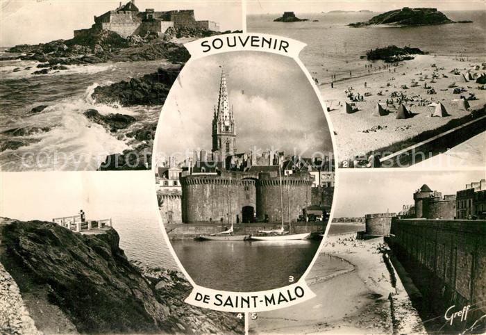 Saint-Malo 35 Fort National Grand Bey Tombeau de Chateaubriand