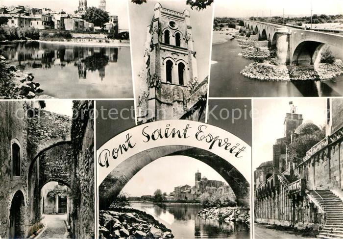 Pont-Saint-Esprit Beffroi de Eglise St-Pierre Pont sur le Rhone Eglise St-Saturn