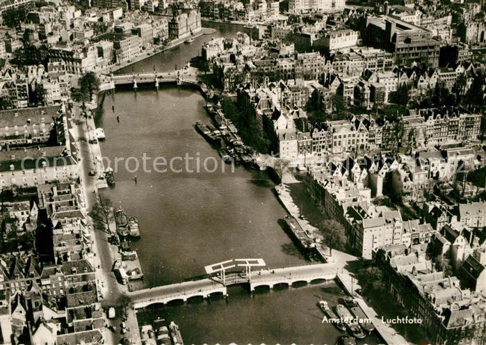 Amsterdam Niederlande Fliegeraufnahme